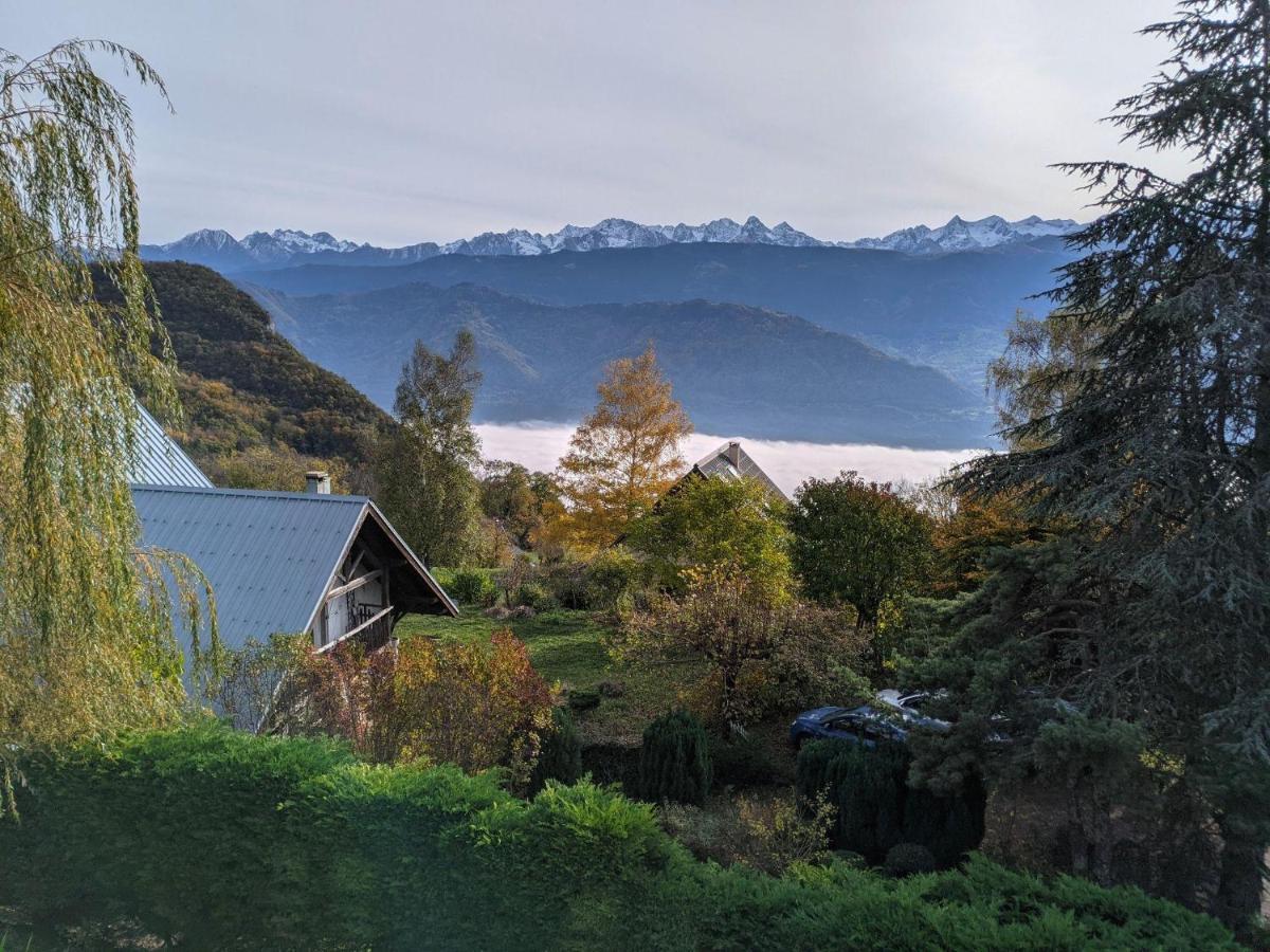 Appartement De Plain-Pied En Montagne Avec Vue Merveilleuse Sur Le Massif De Belledonne Saint Bernard du Touvet 외부 사진