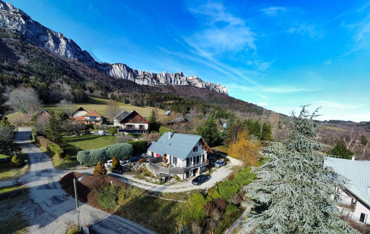 Appartement De Plain-Pied En Montagne Avec Vue Merveilleuse Sur Le Massif De Belledonne Saint Bernard du Touvet 외부 사진