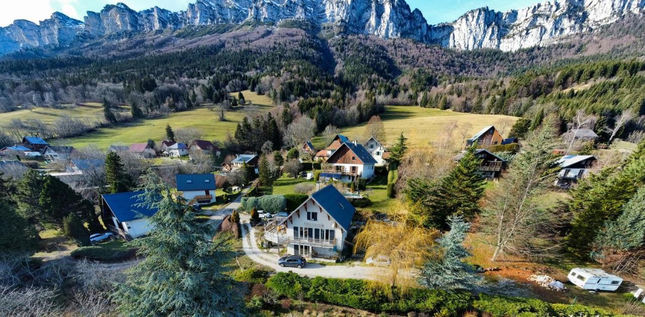 Appartement De Plain-Pied En Montagne Avec Vue Merveilleuse Sur Le Massif De Belledonne Saint Bernard du Touvet 외부 사진