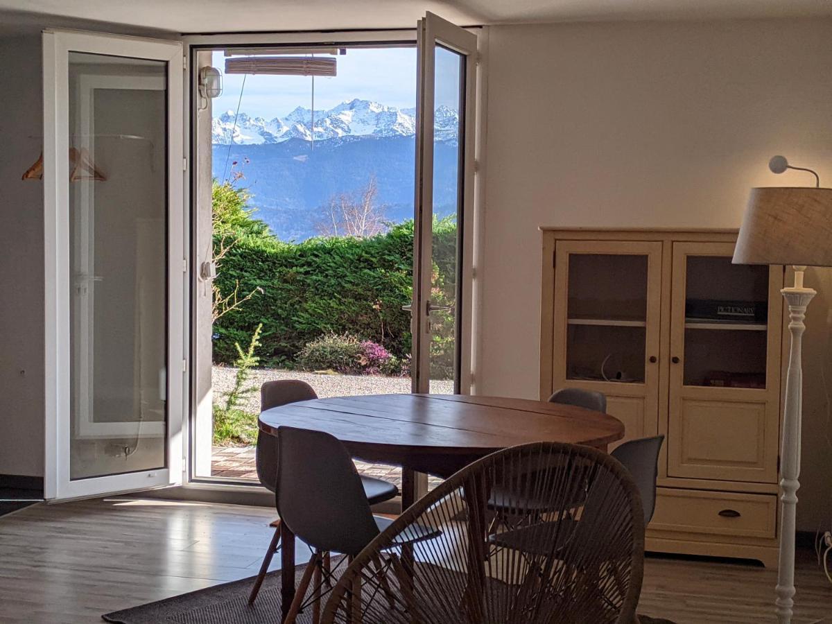 Appartement De Plain-Pied En Montagne Avec Vue Merveilleuse Sur Le Massif De Belledonne Saint Bernard du Touvet 외부 사진