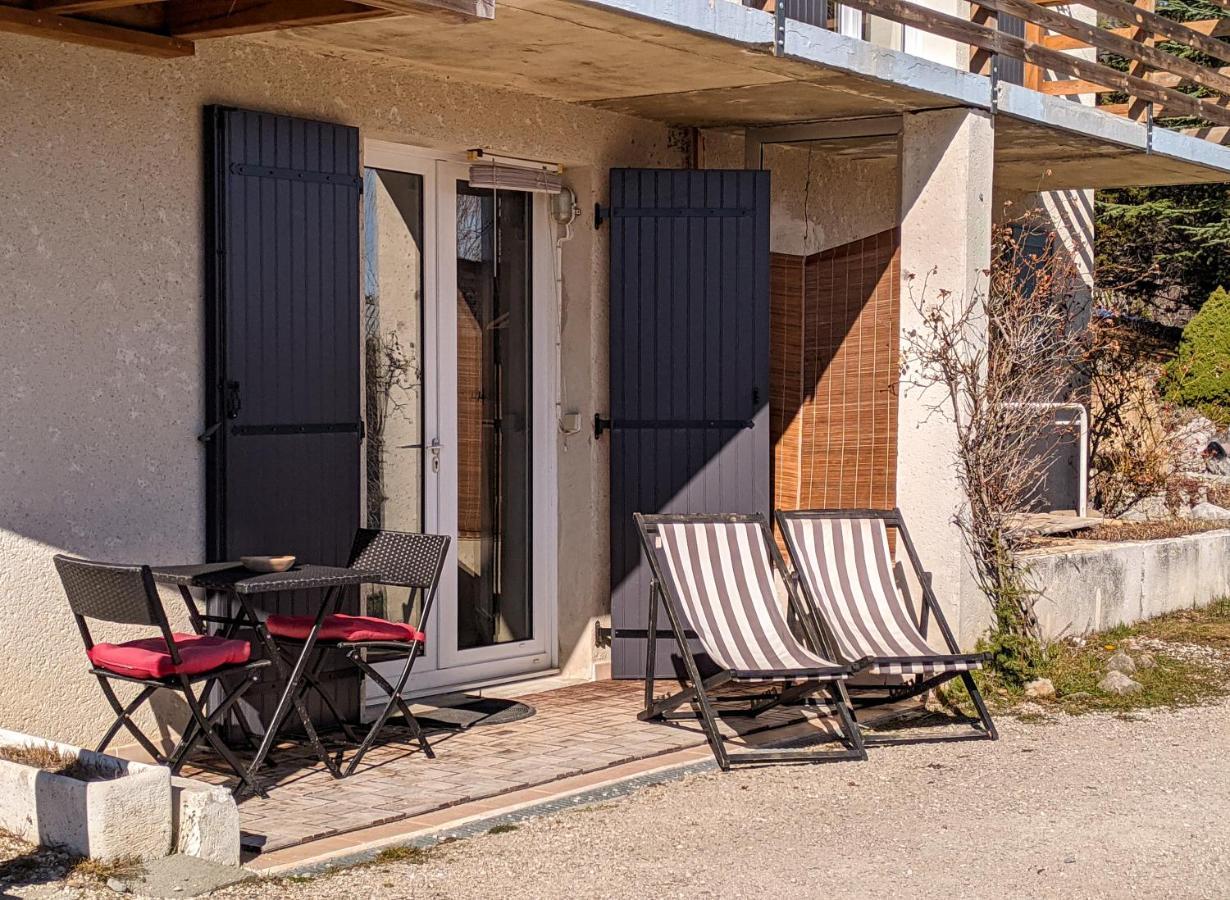 Appartement De Plain-Pied En Montagne Avec Vue Merveilleuse Sur Le Massif De Belledonne Saint Bernard du Touvet 외부 사진