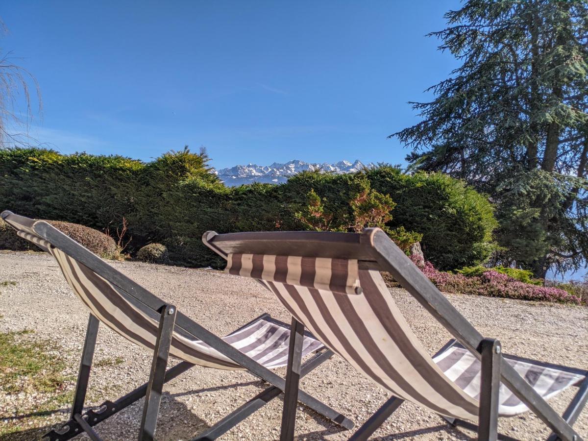Appartement De Plain-Pied En Montagne Avec Vue Merveilleuse Sur Le Massif De Belledonne Saint Bernard du Touvet 외부 사진